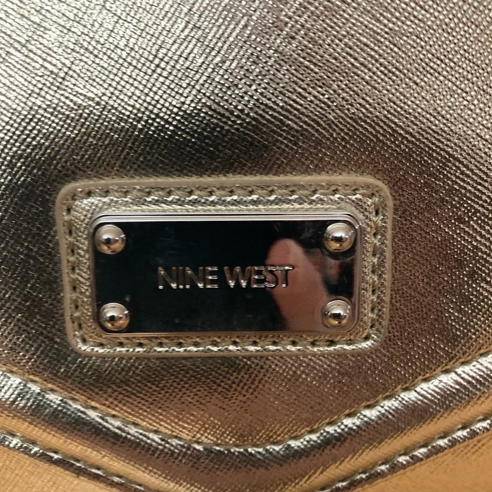 Nine West Gold Crossbody Bag - Picture 2 of 5